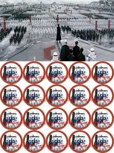 20PCS Star 501st Legion Airborne Clone Trooper 4cm Little Figure DIY Toy - Picture 1 of 1
