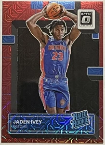 2022-23 Panini Donruss Optic - Rated Rookie Jaden Ivey #241 Choice Red Prizm /88 - Picture 1 of 2