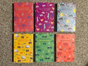 Lot 6 Classic Children’s Books Literature Homeschool Novels Arcturus Edition PB - Picture 1 of 3
