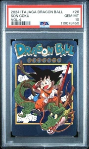 Dragon Ball Itajaga PSA10 Son Goku 4 26 Japan Limited Promo Card - Picture 1 of 2