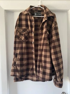 Outback Trading Company Marrón Cuadros Poliéster Franela Cálida Talla XL - Imagen 1 de 6