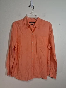 Camicia Lauren Ralph Lauren cotone con bottoni arancione casual uomo taglia XL - Foto 1 di 4