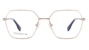 Eyeglasses Metal Optical Frames Unisex With Spring Hinges 53-17-140 VLF44130 - Picture 1 of 20