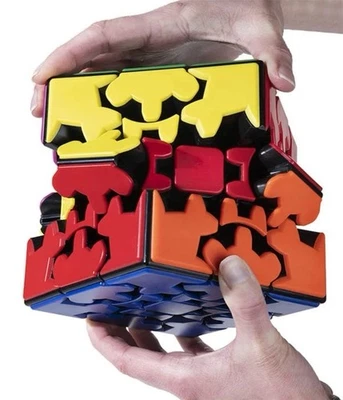 Big Shesterenchetaya Puzzle Meffert's Gear Cube XXL 5" Multicolored - Image 1 of 4