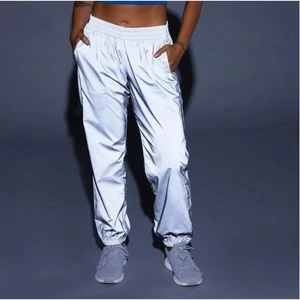 TOMBOY X | Pantalones Jogger Flashback Alto Reflectante | Talla 2XL Rave, Seguridad Nocturna - Imagen 1 de 6