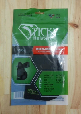 Sticky Holsters; OR-9: In Waistband or Pocket; Multi-use Holster - Image 1 of 4