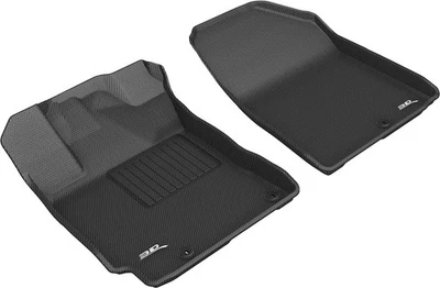 Floor Mats Front Row Custom Fit Liners Kagu All Weather for 2019-2024 Kia Forte Foto 1 de 4