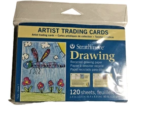 Strathmore Artist Trading Cards Drawing Paper 120 Sheets 2.5”x3.5” New Unused - Picture 1 of 2