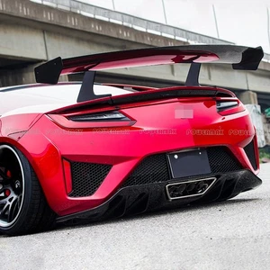 LB Style Real Carbon Fiber Rear Wing Fit For Honda NSX NC1 2017+ Rear Spoiler - Imagen 1 de 6