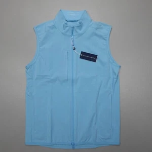 Holderness & Bourne The Ventura Vest Golf Lightweight Stretch Perforated Blue - Picture 1 of 13