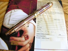 MONTBLANC POPE JULIUS II PEN # 715/888 18K GOLD MINT