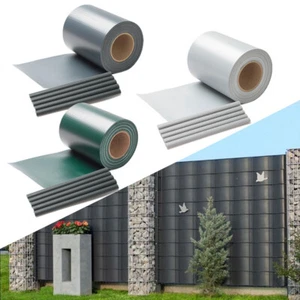50/70m Sichtschutzfolie Blickdicht Wahlweise PVC SichtschutzStreifen Zaun Folie - Bild 1 von 15