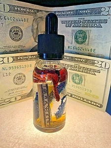 Money Magnet Oil Fast Money Drawing Oil Prosperity Wealth Hoodoo Wicca for Males - Picture 1 of 4
