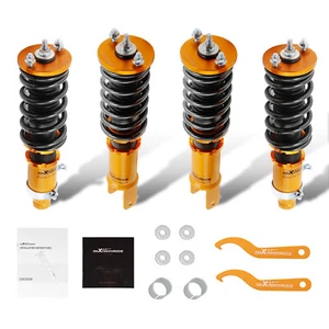 Coilover Lowering Kit For Integra 94-01 Honda Civic 92-00 Height Adjustable - Picture 1 of 12
