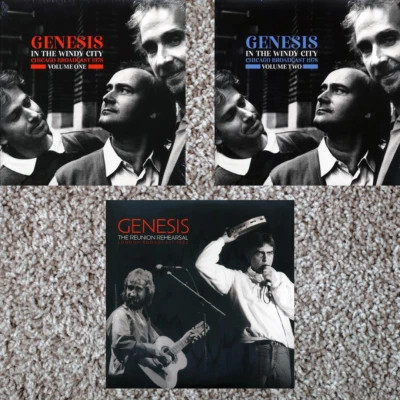 Genesis Live Vinyl Lot 3 Albums (6 LPs): In The Windy City 1978, Reunion 1982 - Image 1 of 4