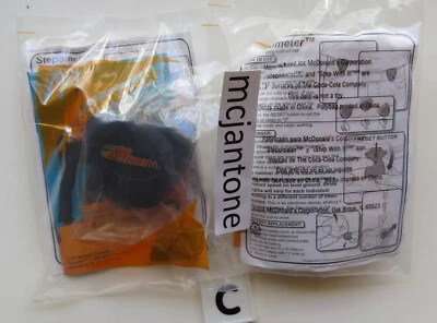 McDonald's 2004 Adult Meal GO ACTIVE STEPOMETER CONTADOR DE PASOS Elige COLOR Foto 1 de 3