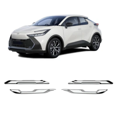 Cubierta de luz antiniebla delantera cromada decoración para Toyota C-HR CHR 2025 - Imagen 1 de 4