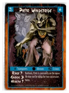 Rage:CCG- Pietr Windstride - White Wolf - limited - Picture 1 of 2