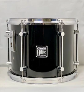 Sonor HiLite 13"x11" Tom Black Lacquer Finish w/ Tom Arm - Picture 1 of 12