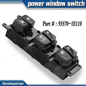 Master Window Motor Control Switch 93570-1E110 for Hyundai Accent 2008 2009 2010 - Picture 1 of 12