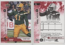2018 Upper Deck CFL Red /150 Odell Willis #55