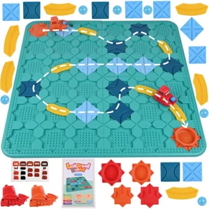 Logischer Straßenbauer,Kinder Logik Puzzle Labyrinth Brettspiele Gehirn Spiele - Bild 1 von 18