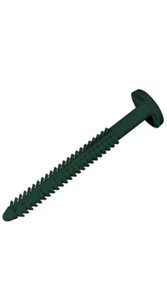 Mid America Vinyl Shutter Fasteners 028 Forest Green 12 PACK Shutter Plugs 3" - Picture 1 of 6