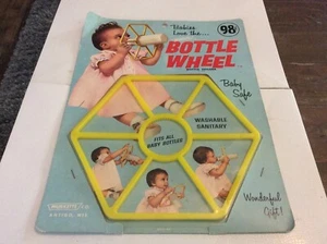 VINTAGE 1960 MURKETTE BABY BOTTLE WHEEL NOS - Picture 1 of 9