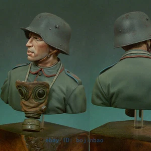 Kits de modelo sin pintar modelo de busto 1/10 de la Primera Guerra Mundial líder oficial kit de garaje sin montar - Imagen 1 de 6