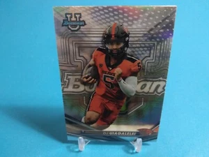 DJ Uiagalelei Refractor 2022 Bowman's Best University #2 QB Oregon State - Picture 1 of 6