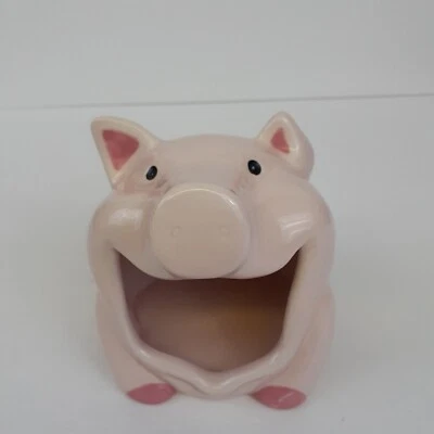 Soporte de esponja exfoliante de cerámica Pink Pig Boston Warehouse Trading Corp 2002 Foto 1 de 4