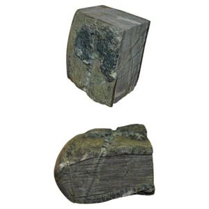 DISTRESSED SULPTED ANTIQUE LIBRARY BOOK CARVED FROM ROCK PART OF A LARGE SET - Picture 1 of 10