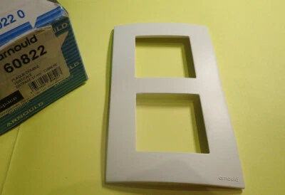 Arnould ESPACE 60822 ou 608 22 - Plaque Espace Double verticale entraxe 57mm