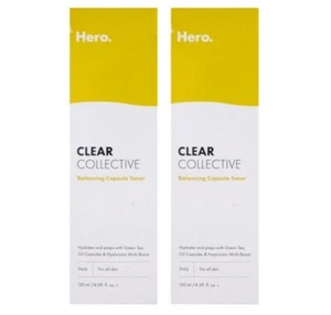 Hero CLEAR COLLECTIVE Balancing Capsule Toner 4.39 fl oz, 2 PACK - FREE SHIPPING - Picture 1 of 5