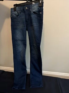 Buffalo Boys Sz 10 Max Skinny Fit Blue Jeans By David Bitton - Picture 1 of 16