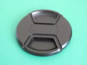 95mm Centre Pinch Front Lens Cap Universal Snap-on for Nikon Canon Sigma Lenses - Picture 1 of 3