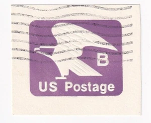 STAMP US SCOTT U592 "Eagle & B" 18 CENT 1981 USED FANCY CANCEL WAVE - A - Picture 1 of 1