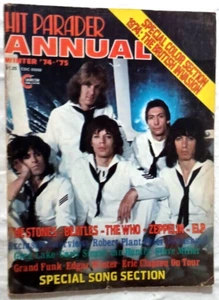 Hit Parader Annual Winter 1974-75 Stones, Led Zeppelin, Beatles Near Mint Q2 - Picture 1 of 2