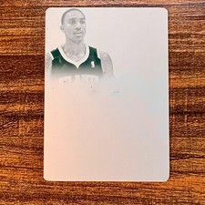 2012-13 National Treasures Flawless Jeff Teague Cyan Printing Plate 1/1 Atlanta