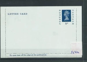 wbc. - GB - PAPELERÍA POSTAL - PS66 - Elizabeth - 5d tarjeta carta prepaga sin usar - Imagen 1 de 1