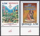 Principauté de Monaco  Timbre   neuf** N° 2416-2417 / 2003