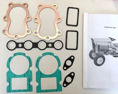 MARKENLOS 2x Zylinderkopfdichtung Reparaturanleitung für Gutbrod 2060 MAG Motor