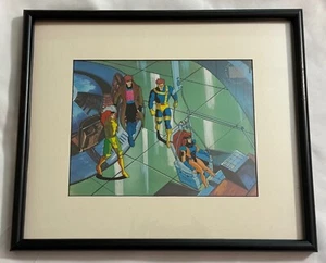 X-Men Marvel Jean Grey Cyclops Rogue Gambit Animation Serilitho cel LE 111/500 - Picture 1 of 3