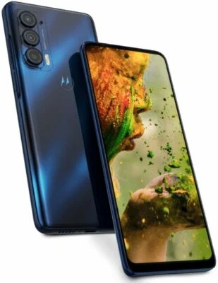 Motorola Edge 5G UW 2021 XT2141 Blue 256GB (GSM UNLOCKED and Unlocked) 9/10 ** - Image 1 of 2