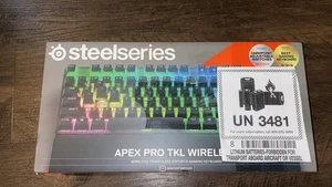 SteelSeries (2023) Apex Pro TKL Wireless Gaming Keyboard - US English 64865 NEW - Picture 1 of 5
