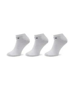 Calcetines Geister Unisex Converse Total Blanco PP BASIC LOW 3 pares algodón - Imagen 1 de 6