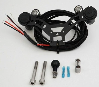 2015-2023 CAN-AM Spyder F3 F3-T F3 限量 12V/USB 媒体坞 SF3-1U12 — 第 1/4 张图片