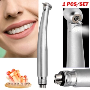 1-5PCS NSK Style Dental High Speed Fiber Optic LED E-generator Handpiece 4Hole - Picture 1 of 22