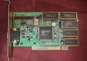 S3 Trio64V+ 2mb PCI - Retro Gaming / DOS **Tested and Working** - Afbeelding 1 van 7