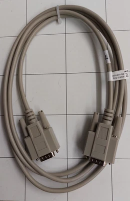 Commodore C128 / C128D Kabel an TTL-Monitor SUB-D 9pol.  2 Meter - Bild 1 von 3